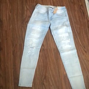 American Eagle Super Stretch Low Jeans NWT